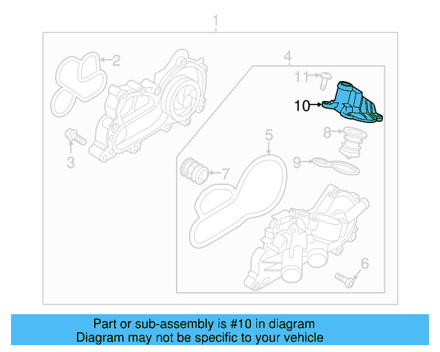 Thermostat Outlet 04E-121-121-A - View 2