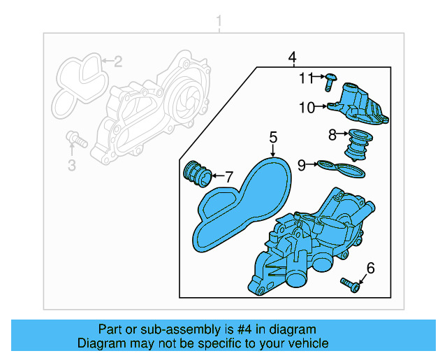 Thermostat Outlet 04E-121-121-A