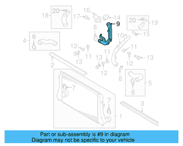 Pressure Pipe 1K0-145-770-AG - View 20