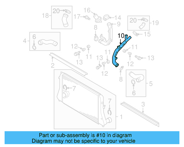 Pressure Pipe 1K0-145-840-AB - View 22