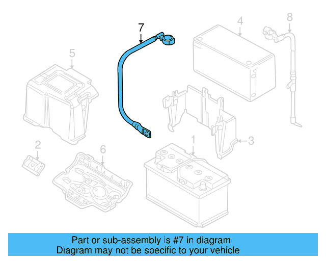 Positive Cable 1J0-971-228-S