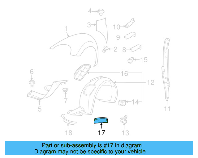 Hole Cover 5C5-805-983-A - View 2