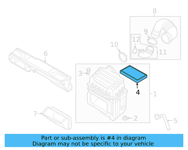 Air Filter 3QF-129-620 - View 6