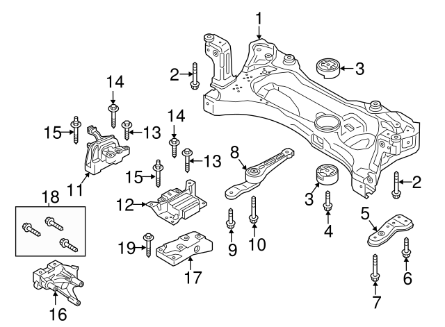 Support Bracket 06J-199-207-P - View 22