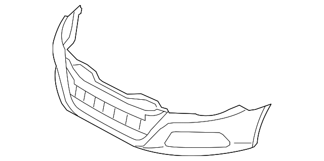 Bumper Cover (Unpainted) 3c8807217ngru - View 3