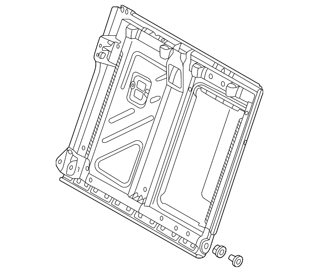 Seat Back Frame 11K-885-502-A-CA9