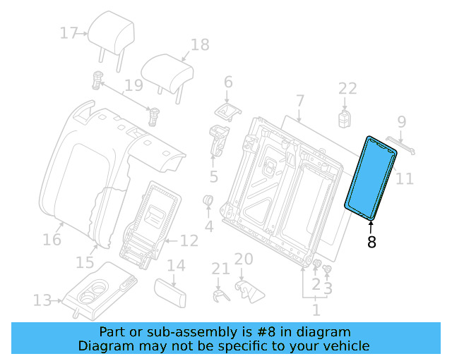 Frame Trim 5G0-885-219-A-82V - View 2