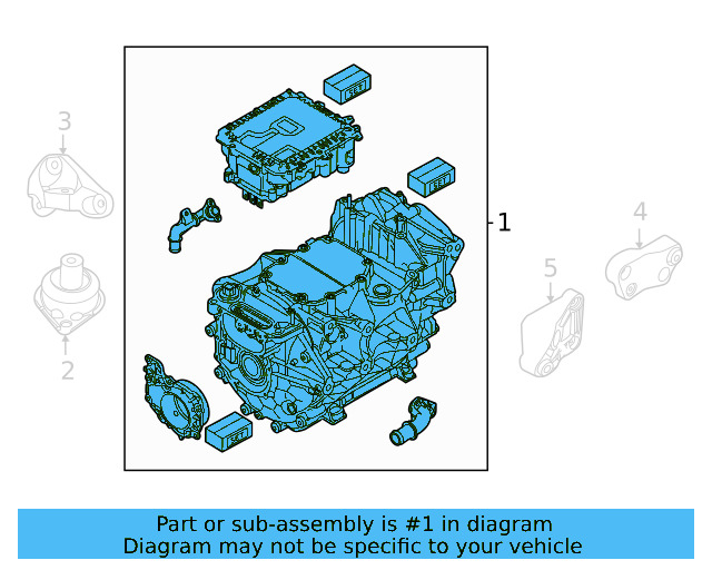 Drive Unit 1ED-901-132-J - View 4