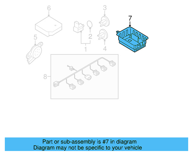 Control Module Bracket 1Q0-971-362-A - View 2