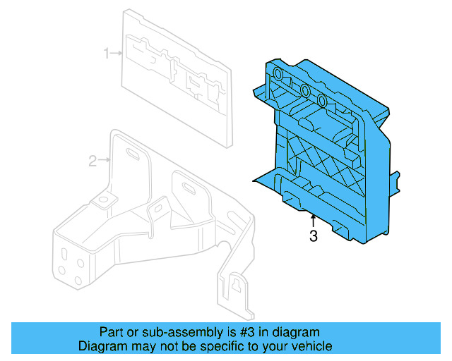 Mount Bracket 1K1-907-348-A - View 9