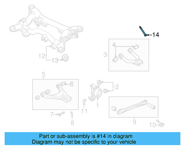 Suspension Cross N-909-813-02 - View 2