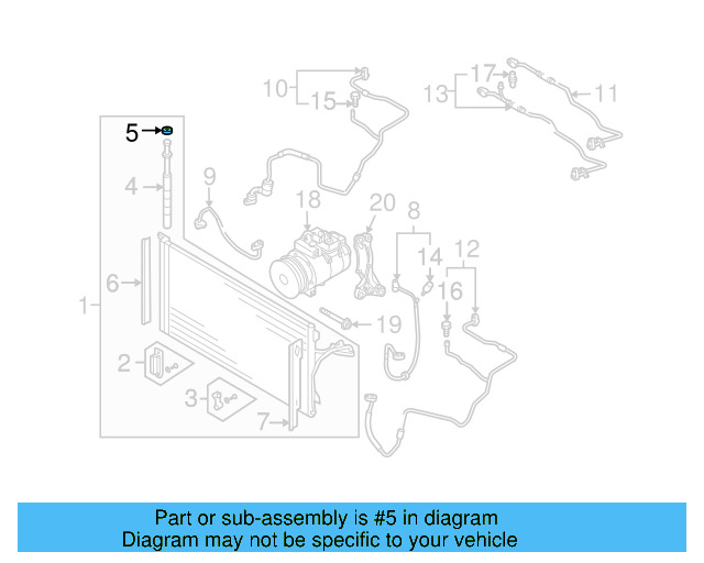 Dehydrator Cap 7L0-820-231-A