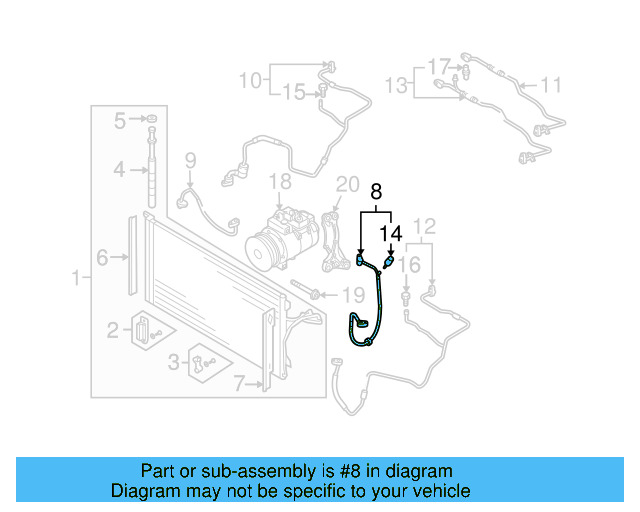 Discharge Hose 7L6-820-721-AF - View 4
