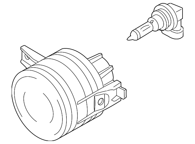 Fog Lamp Assembly 6C0-941-699 - View 8