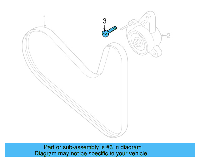 Belt Tensioner Bolt N-106-650-01 - View 21