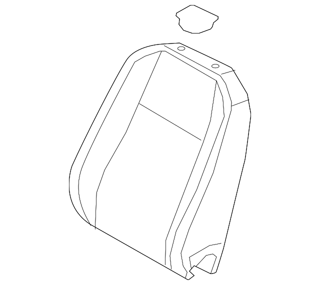 Seat Back Cover 3CN-881-806-T-AED - View 16