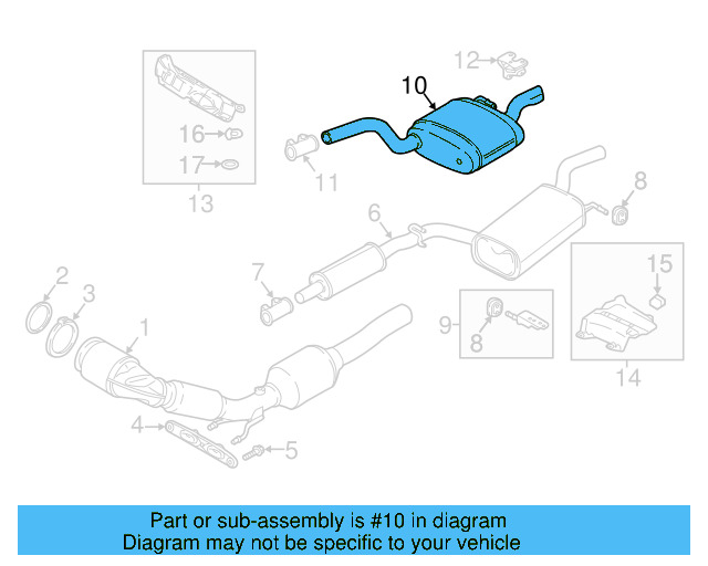 Resonator & Pipe 561-253-609-R - View 5