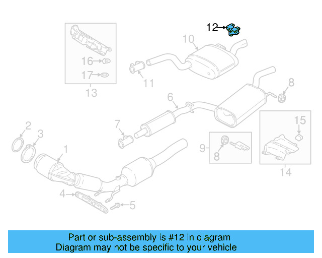 Rear Bracket 3C0-253-144-A - View 3