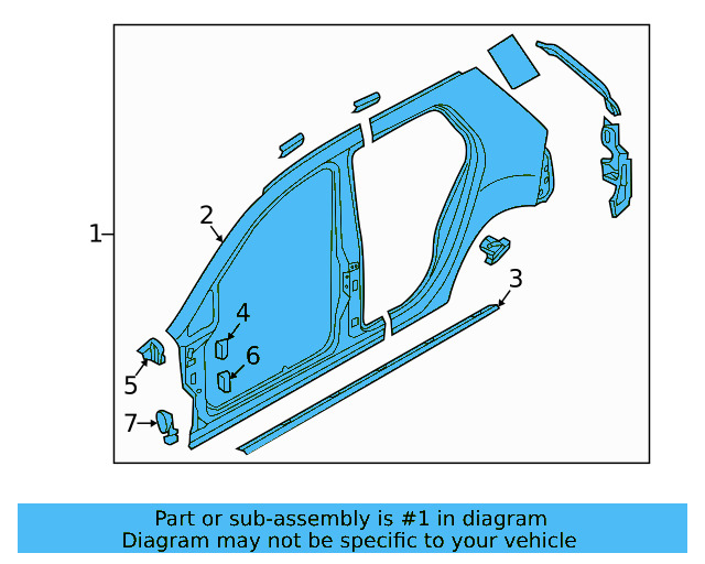 Aperture Panel 5G4-809-836-A - View 5