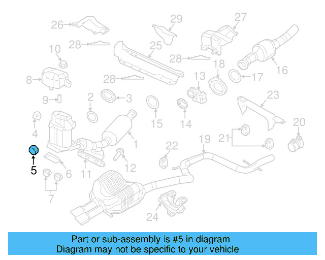 Converter & Pipe Gasket 1K0-253-115-AE - View 82