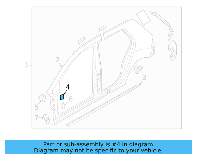 Center Bracket 5G0-809-913 - View 15