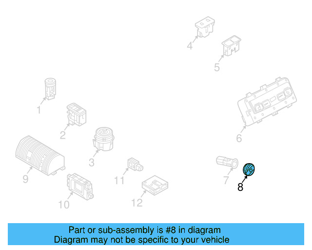 Dash Control Unit 3CN-907-426-D-WZU