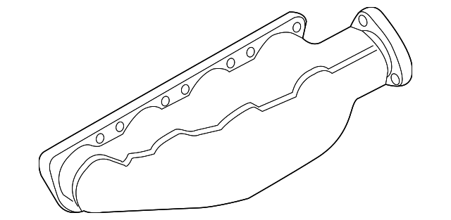 Exhaust Manifold 077-253-034-T - View 2
