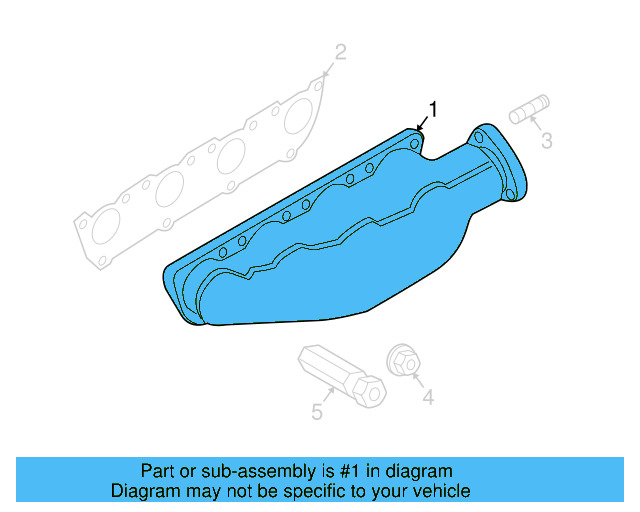 Exhaust Manifold 077-253-034-T - View 6