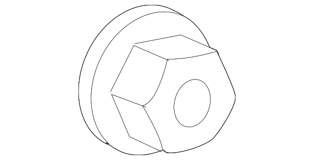 Exhaust Manifold Nut 077-253-158-A - View 4