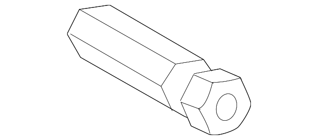 Exhaust Manifold Nut 077-253-158-A - View 3