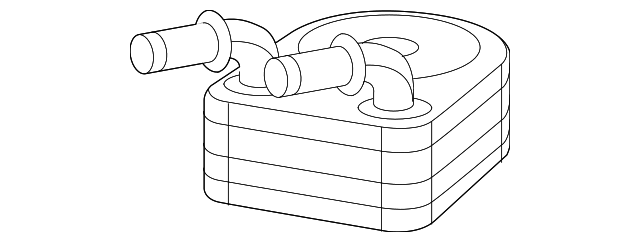 Oil Cooler 7B0-117-021-A - View 2