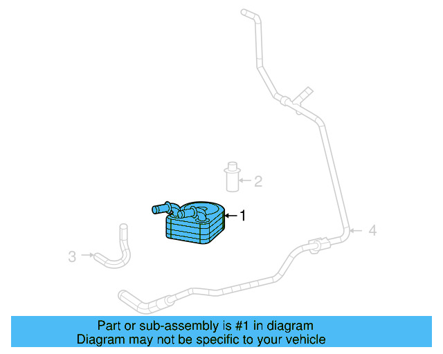 Oil Cooler 7B0-117-021-A - View 7