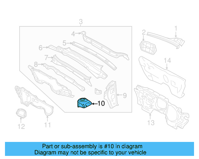 Strut Mount 1K0-412-331-C - View 7