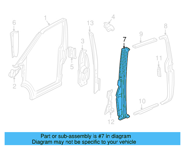 Reinforcement 701-809-611 - View 9