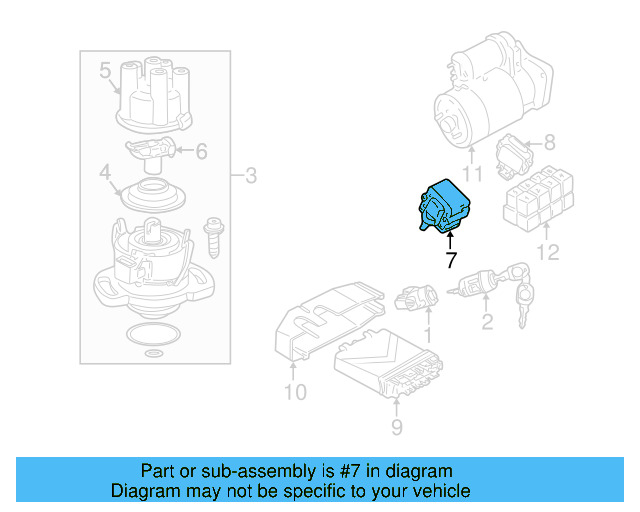 Ignition Coil 6N0-905-104 - View 6