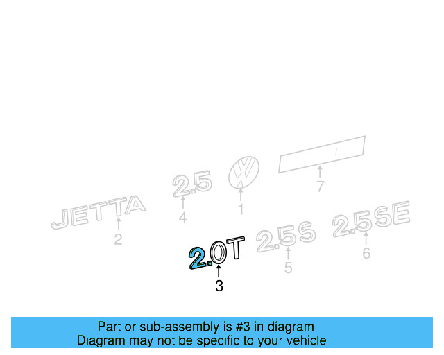 Hatch Emblem 1K9-853-630-A-ULM - View 7