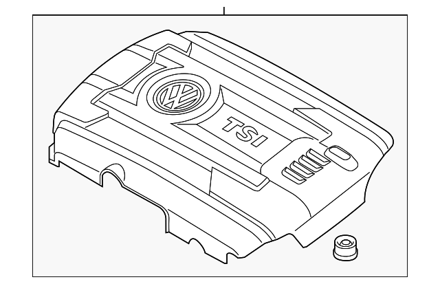Engine Cover 06K-103-925-BN - View 12