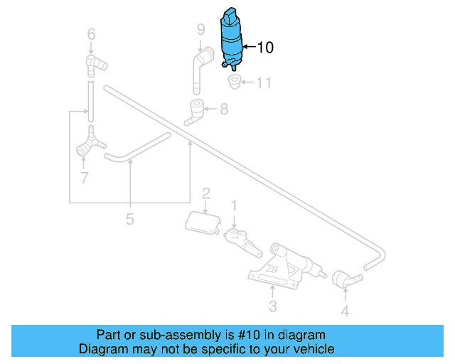 Washer Pump 3B7-955-681 - View 29