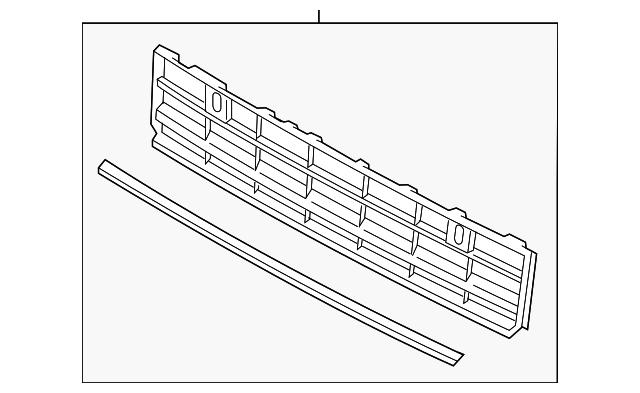 Lower Grille 561-853-671-J-RYP