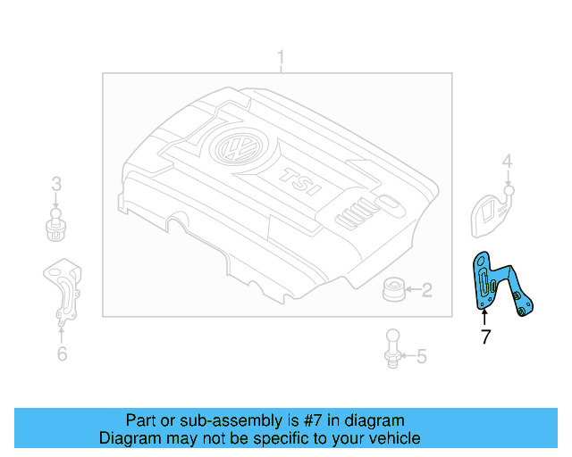 Bracket 06K-103-392-F - View 15