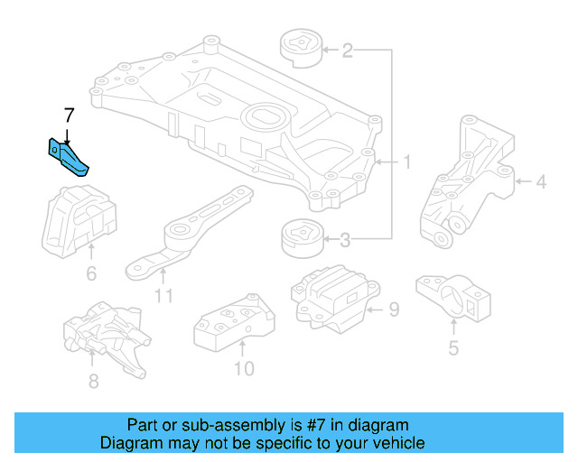 Support Bracket 03L-199-207 - View 33