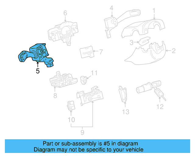 Signal Switch 8P0-953-513-D-9B9 - View 9