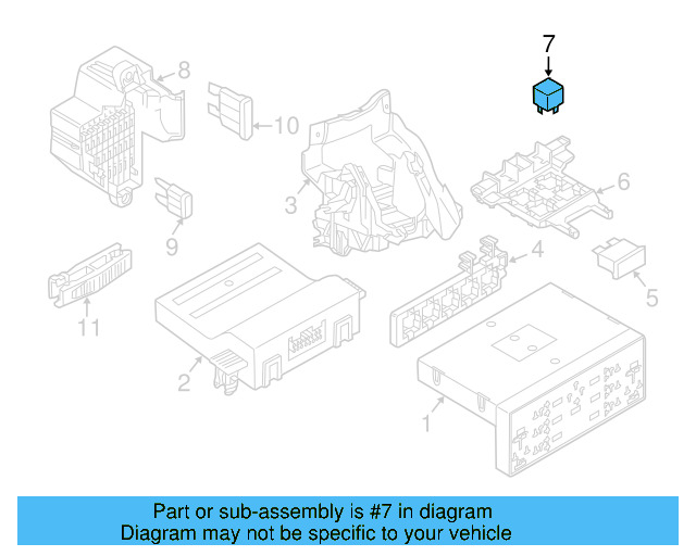 Fuel Pump Relay 191-906-383-C - View 37