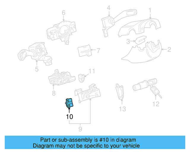 Ignition Switch 1K0-905-849-B - View 42