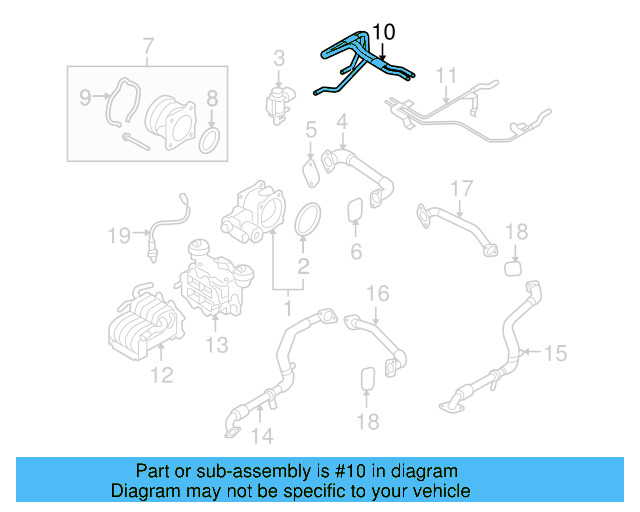Vacuum Hose 7L6-133-798-T