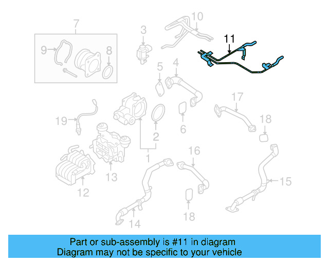 Vacuum Hose 7L6-133-797-G