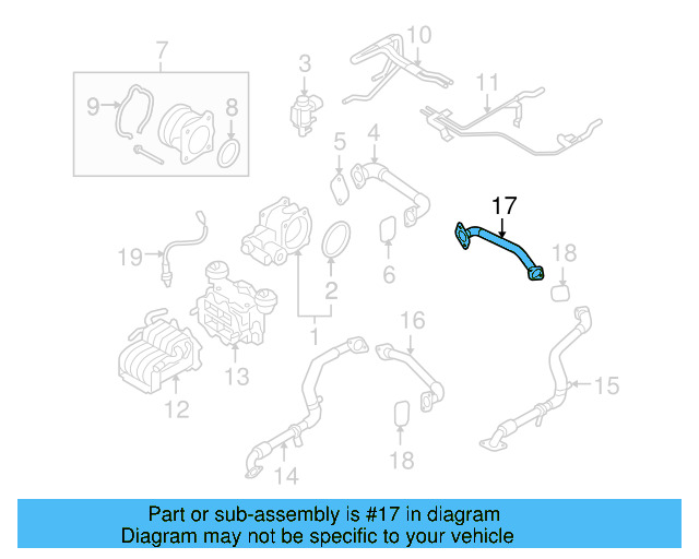 Connector Pipe 07Z-131-521-P - View 3