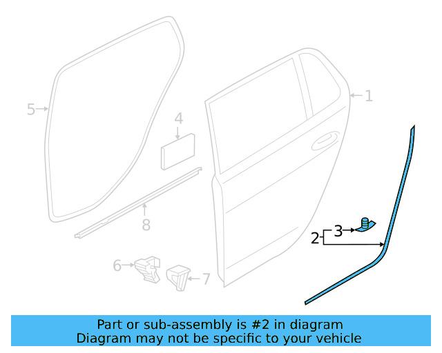 Door Weather 5GM-839-700-D - View 13