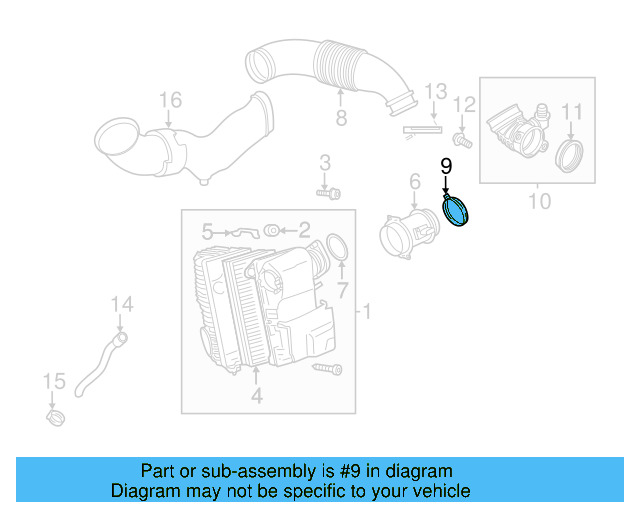 Engine Air Duct Clamp N-024-518-4 - View 10