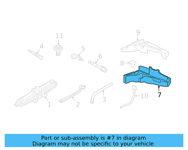 Tool Compartment 5GM-012-115-A - View 4